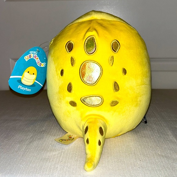 Squishmallows 7” Yellow Snake Pleyton New With Tags - Picture 4 of 5
